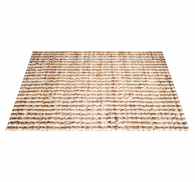 Individual para mesa patrón superficie tejida natural - TenVinilo