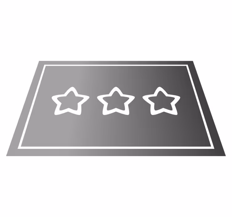 Individual mesa moderno display de estrellas - TenVinilo