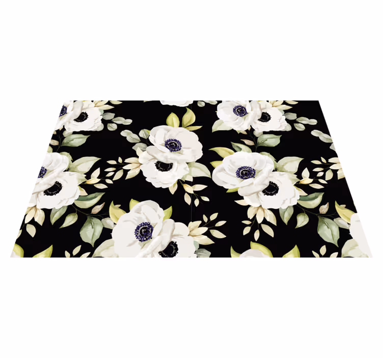 Individual para mesa original manteles florales - TenVinilo