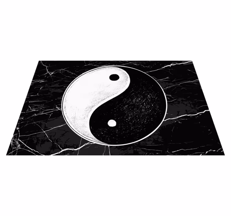 Mantel individual original Equilibrio original yin yang - TenVinilo