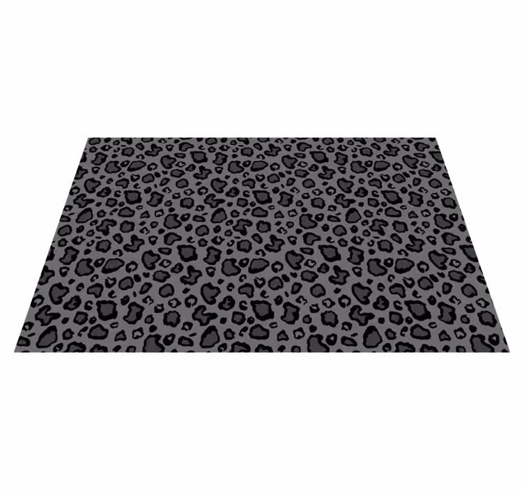 Individual para mesa patrón manchas de leopardo - TenVinilo