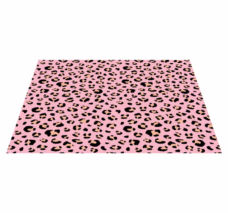 Individual para mesa original estética de leopardo - TenVinilo