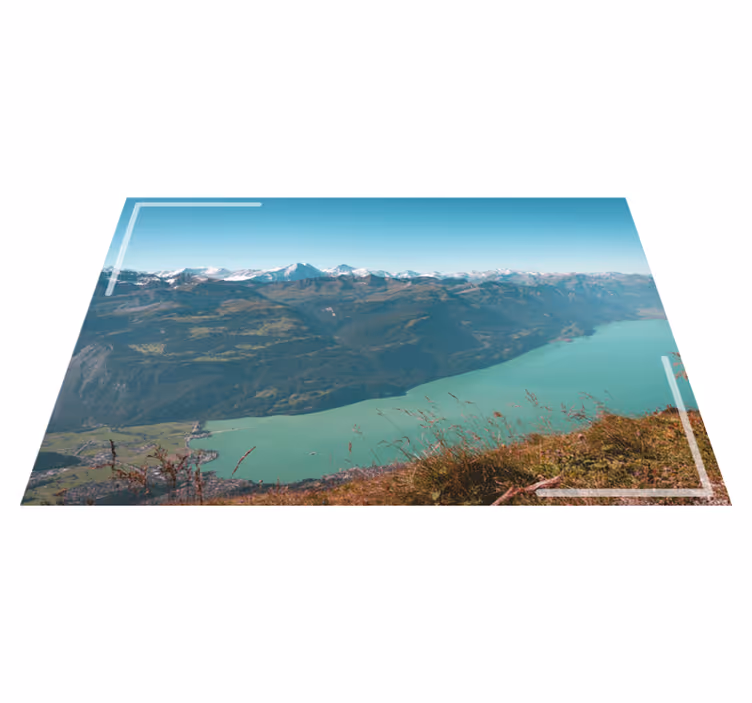 Individual para mesa original montañas nevadas - TenVinilo