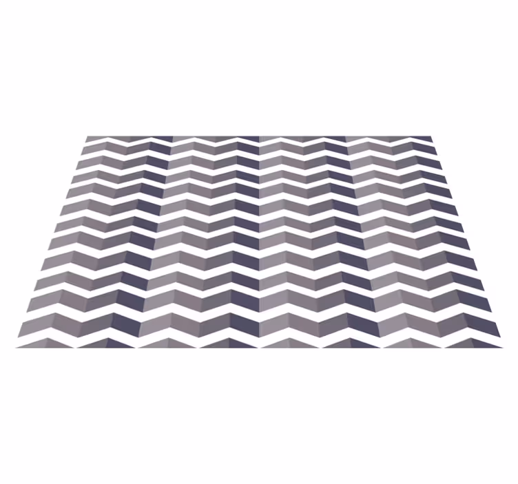 Individual para mesa patrón diseño de chevron - TenVinilo