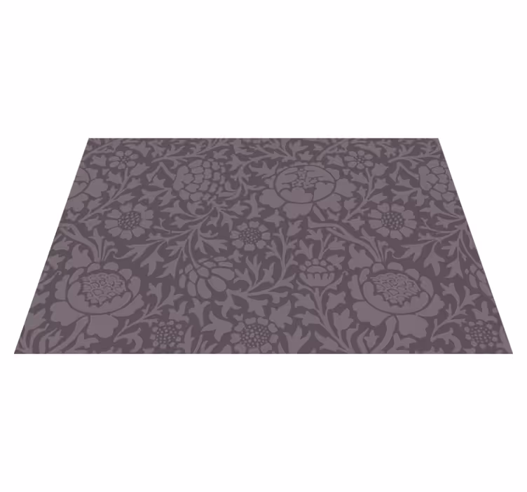 Individual para mesa patrón textura botánica - TenVinilo