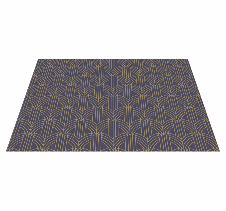 Individual para mesa patrón elemento geométrico elegante - TenVinilo