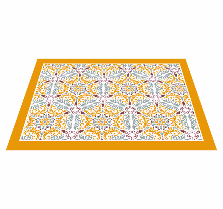 Individual para mesa original patrón ornamental elegante - TenVinilo