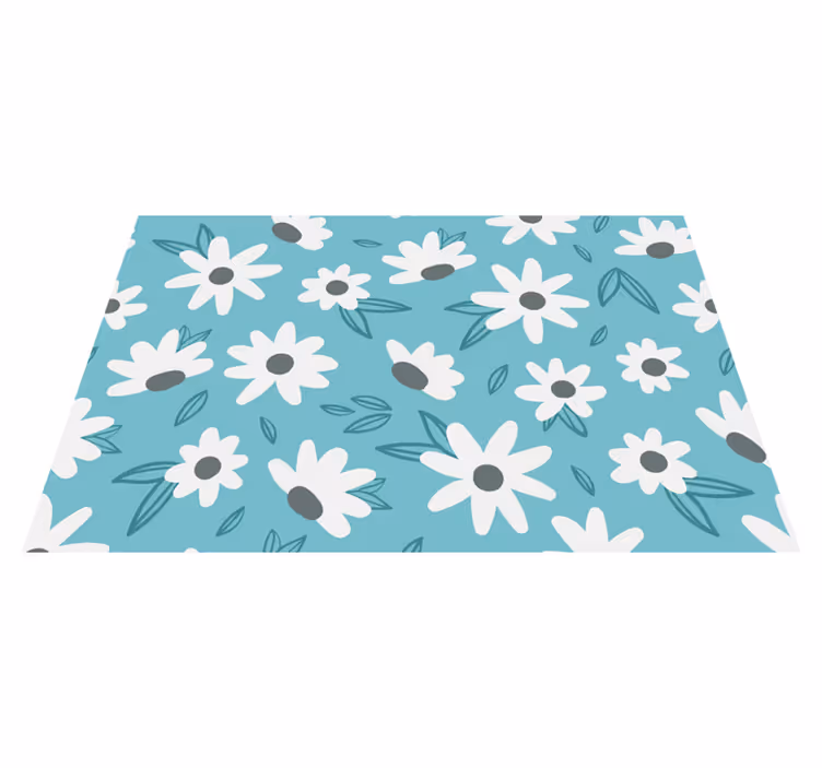 Individual para mesa original cubierta de mesa floral - TenVinilo