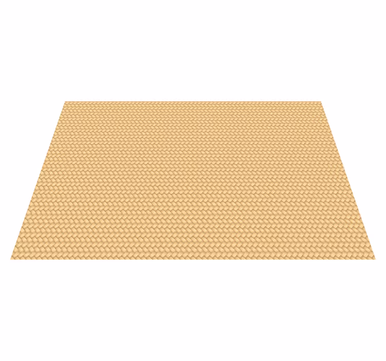 Mantel individual patrón Textura de mimbre - TenVinilo