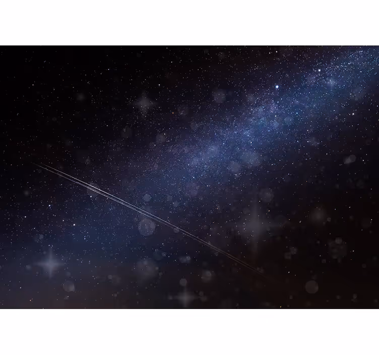 Mural del espacio cielo celestial vespertino - TenVinilo