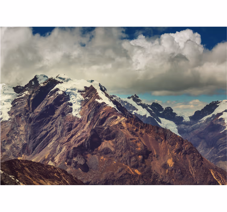 Mural de montañas grandes cumbres heladas - TenVinilo