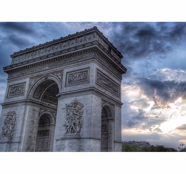 Fotomural de París Arco de triunfo - TenVinilo