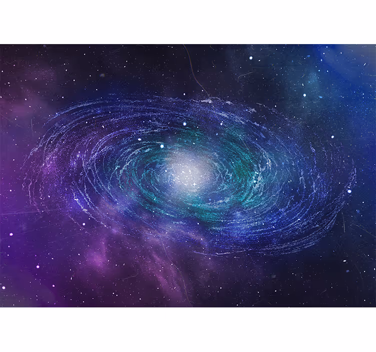Mural del espacio giro galáctico - TenVinilo