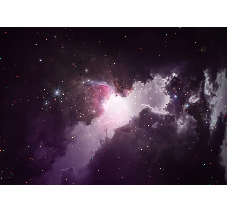 Mural del espacio vórtice de nebulosa cósmica - TenVinilo
