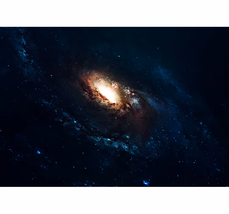 Fotomural espacio Agujero negro en el concepto de lugar - TenVinilo