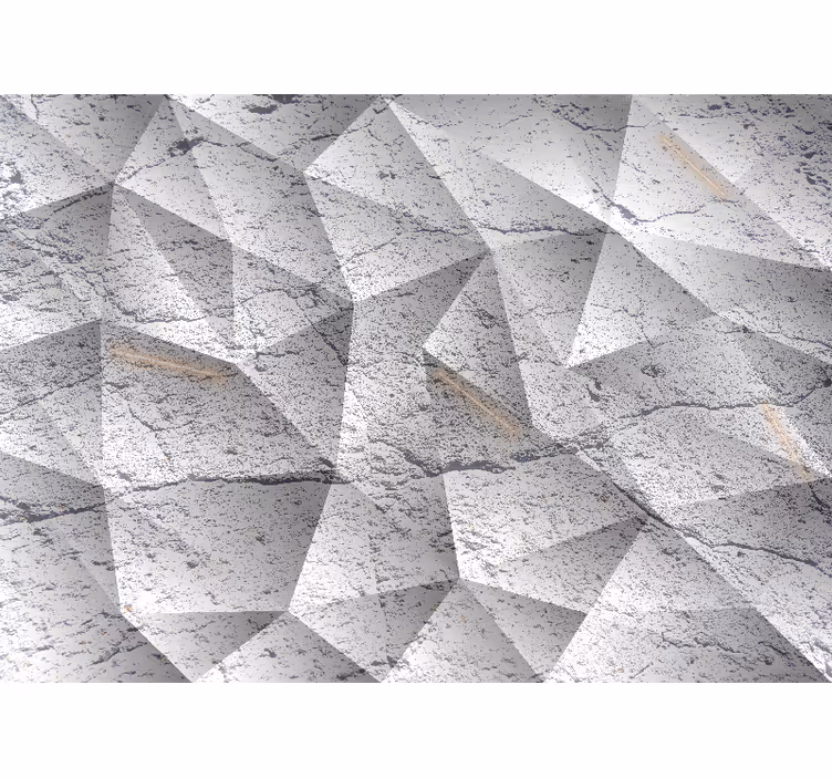 Mural de textura estilo piedra geométrica - TenVinilo