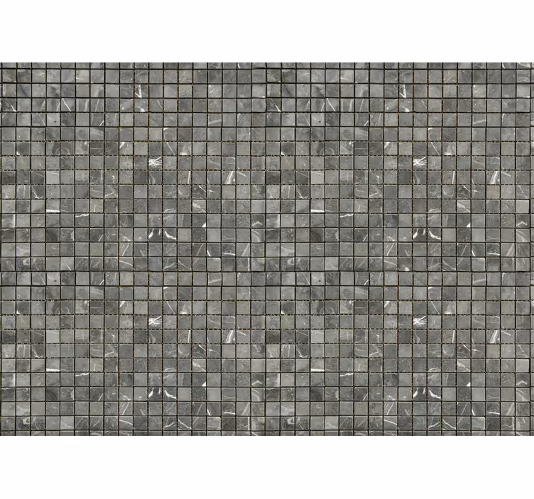 Fotomural baño los azulejos negrosLos azulejos negros - TenVinilo