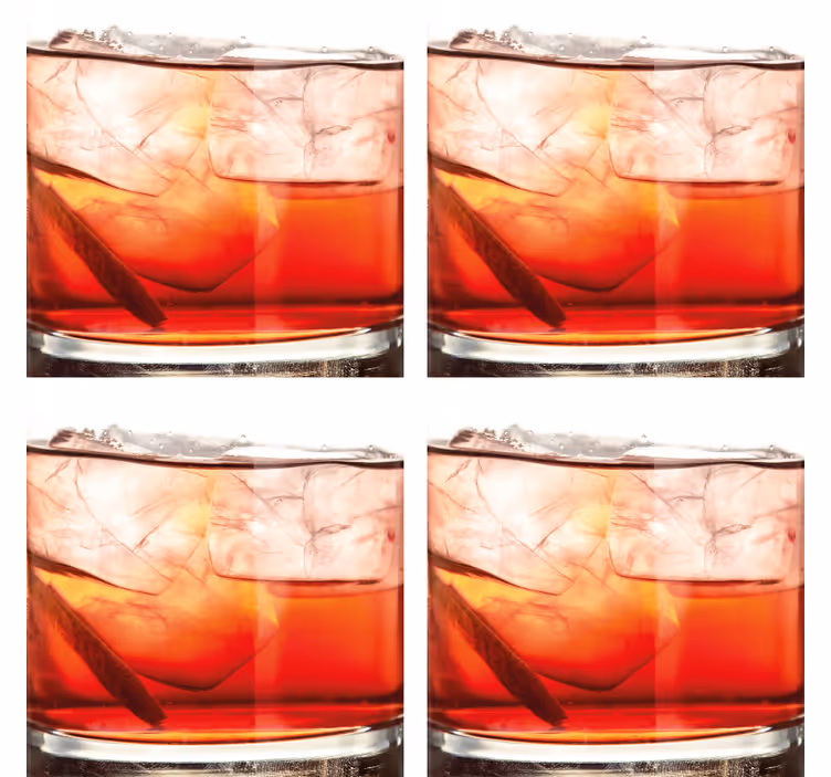 Posavasos cerveza presentación whiskey on the rocks - TenVinilo