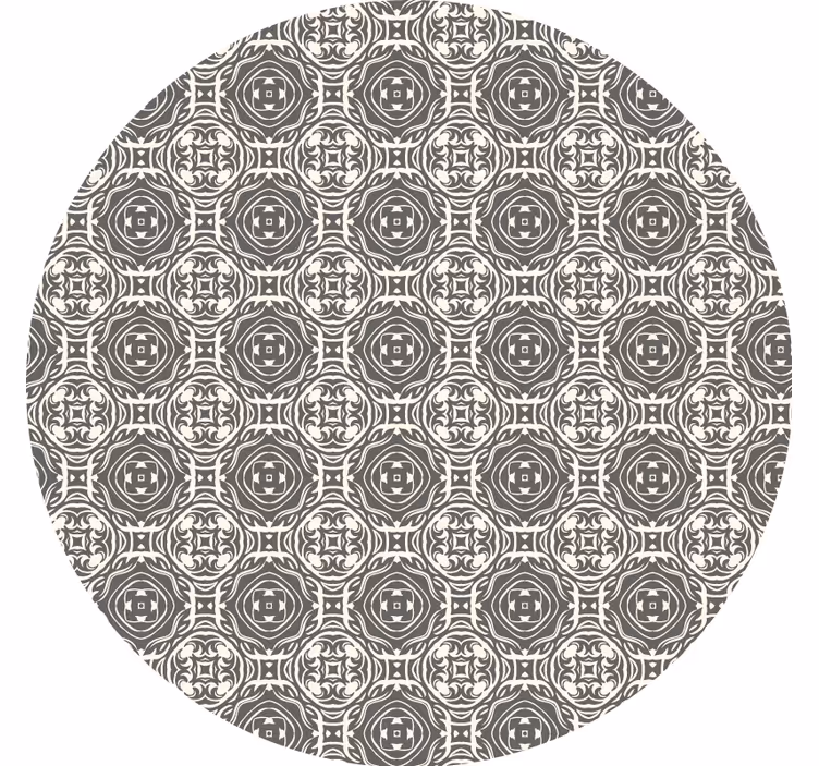 Posavasos superficie patrón circular - TenVinilo