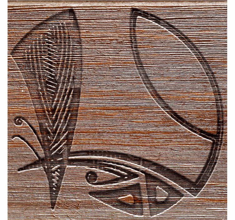 Posavasos diseños intrincados en madera - TenVinilo