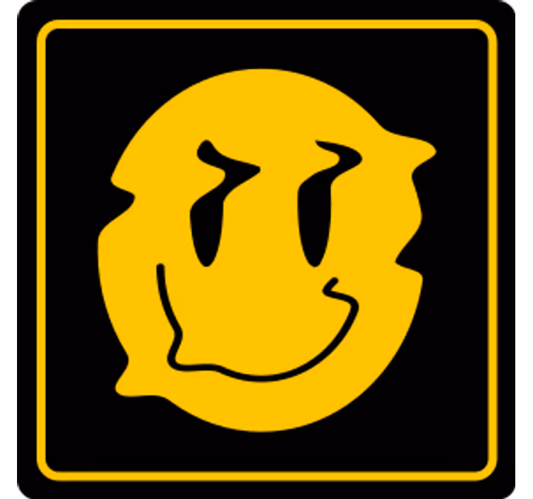 Posavasos frikis carita sonriente - TenVinilo