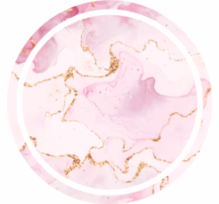 Posavasos diseño de mármol suave rosa - TenVinilo