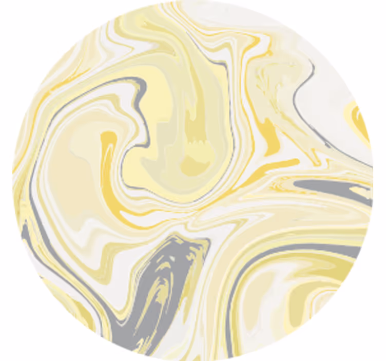Posavasos patrón amarillo marmoleado - TenVinilo