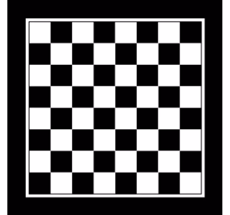 Posavasos frikis Tablero de ajedrez de forma asimétrica - TenVinilo