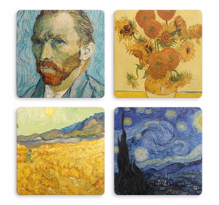 Posavasos el arte de van gogh - TenVinilo