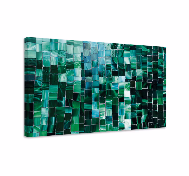 Cuadro mosaico cerámica rota - TenVinilo
