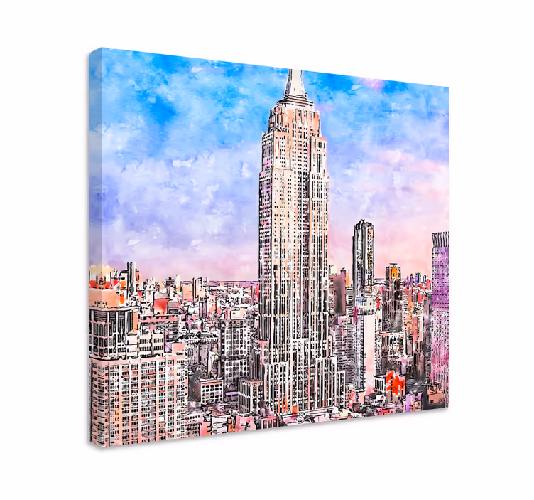 Cuadro ciudades Ciudades nueva york - TenVinilo
