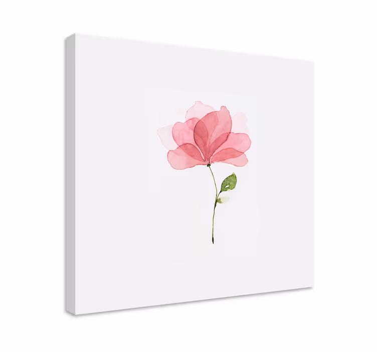 Cuadro de flores flor de cerezo delicada - TenVinilo