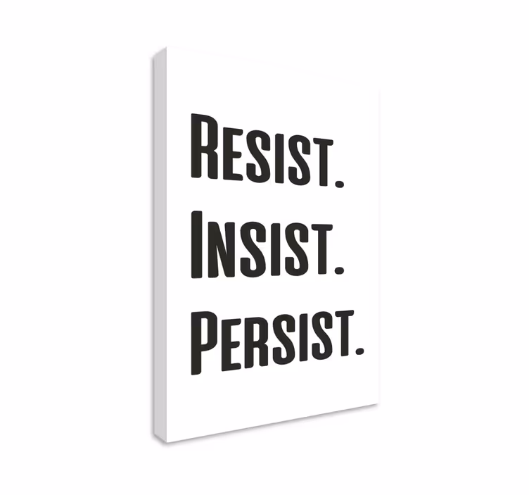 Cuadro frase cree en ti mismo y todo será posible - TenVinilo