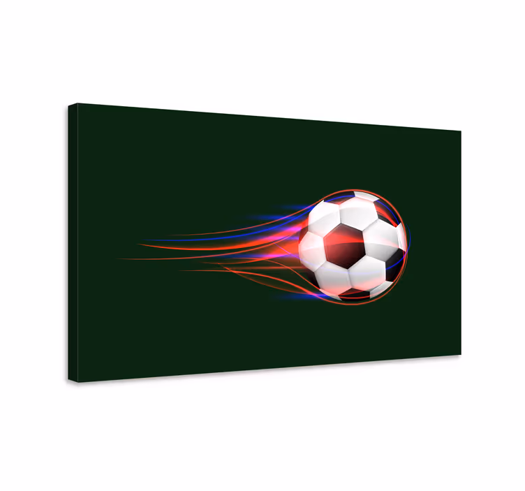 Cuadro juvenil Fútbol genial - TenVinilo