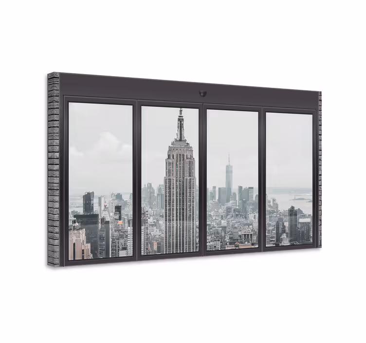 Cuadro ciudades vista del empire state - TenVinilo