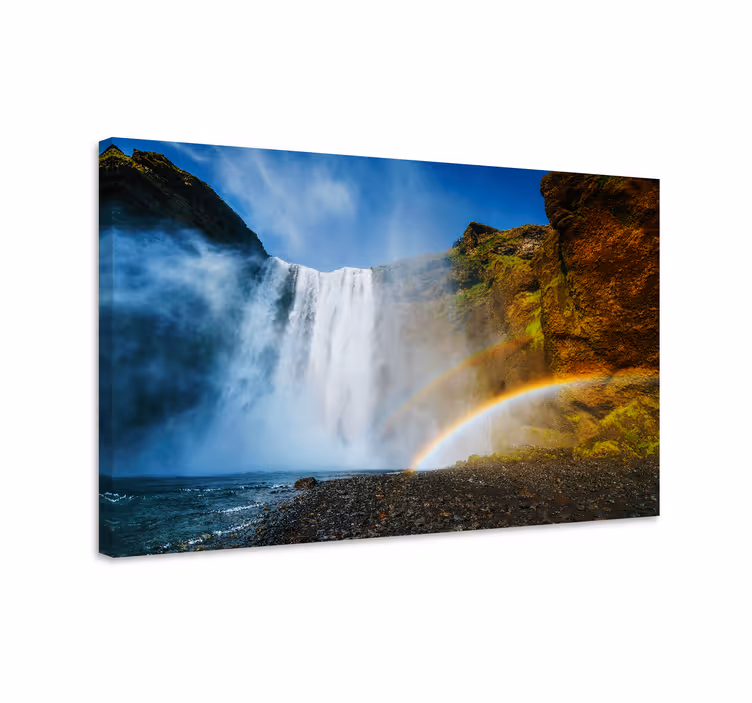 Cuadro paisajes cascadas majestuosas - TenVinilo