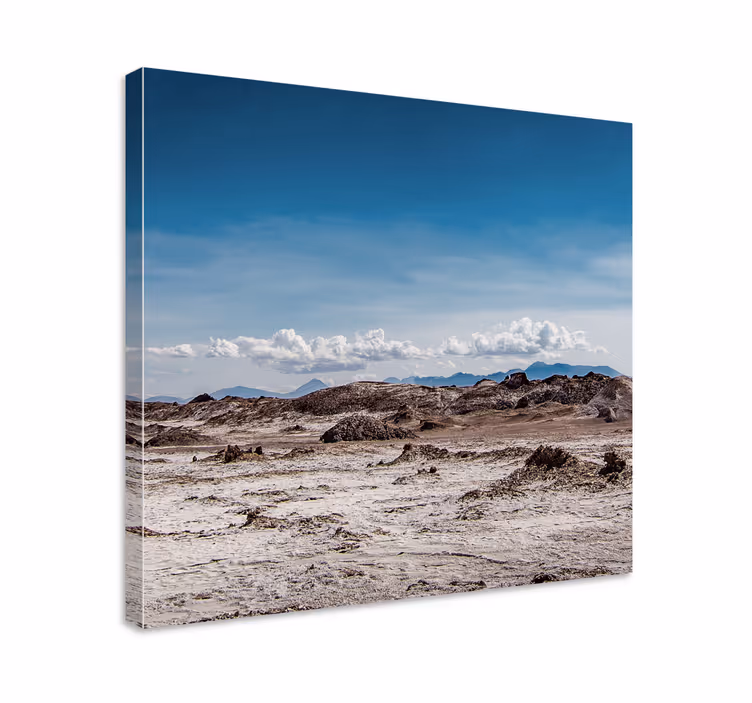Cuadro paisajes vasto terreno rocoso - TenVinilo