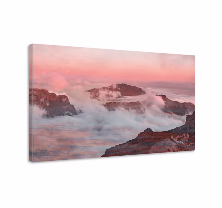 Cuadro paisajes escenario de montañas soñadoras - TenVinilo