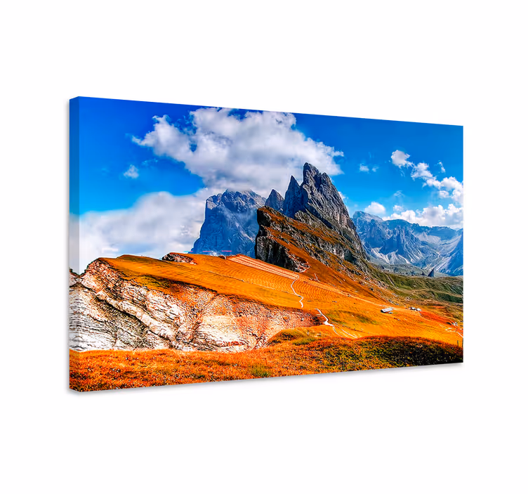 Cuadro paisajes cordillera majestuosa - TenVinilo