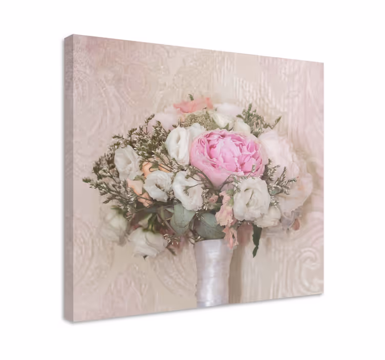 Cuadro de flores ramos de flores suaves - TenVinilo