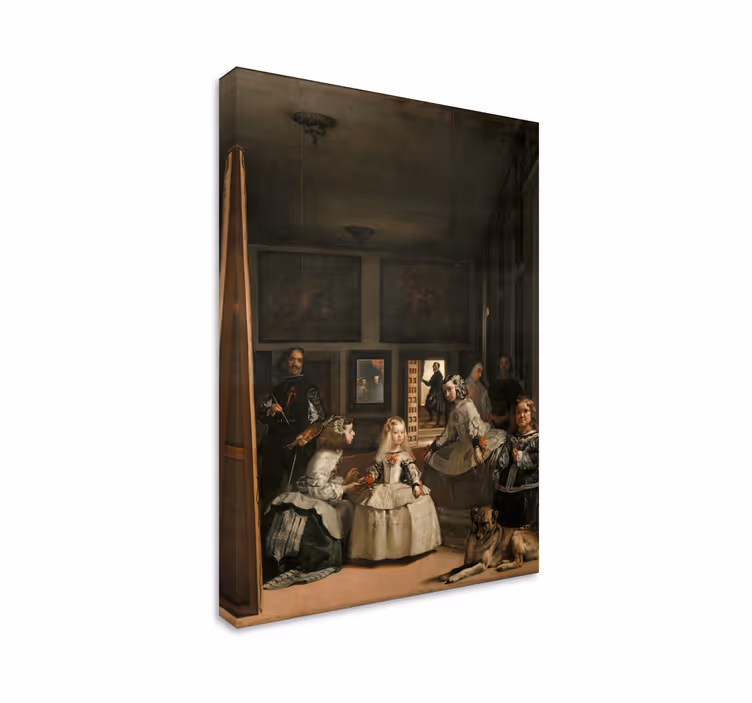 Cuadro artístico las Meninas es una pintura del artista español D - TenVinilo
