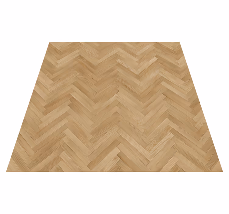 Alfombra vinílica textura madera suelo de parquet - TenVinilo