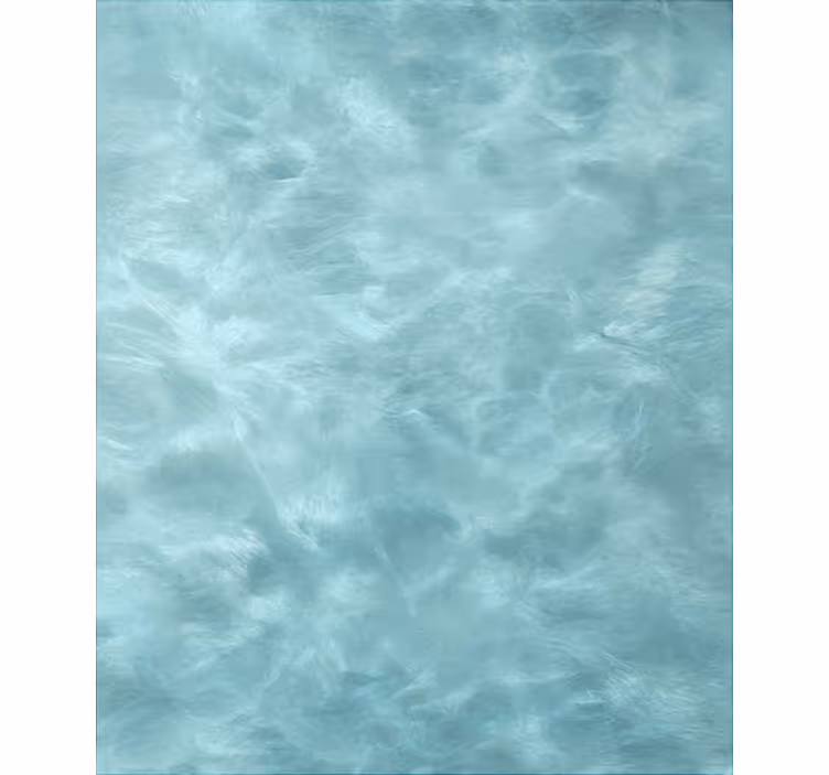 Alfombra vinílica azul diseño de efecto de agua - TenVinilo