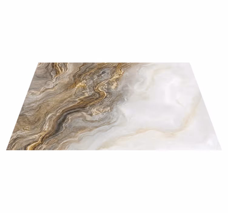 Alfombra vinílica efecto mármol efecto ónix topo - TenVinilo