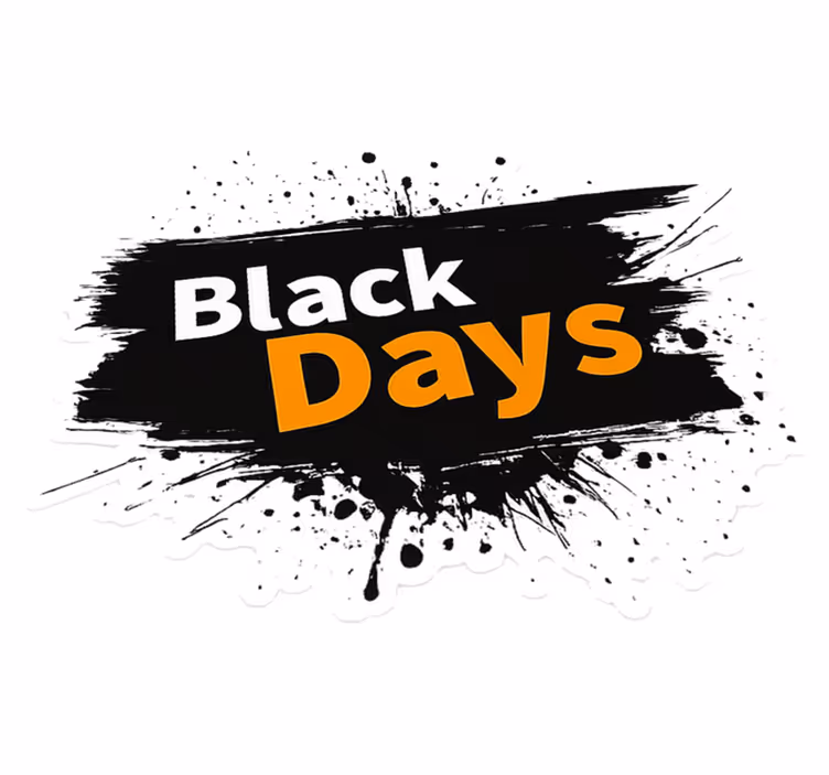 Alfombra vinílica black friday días oscuros - TenVinilo