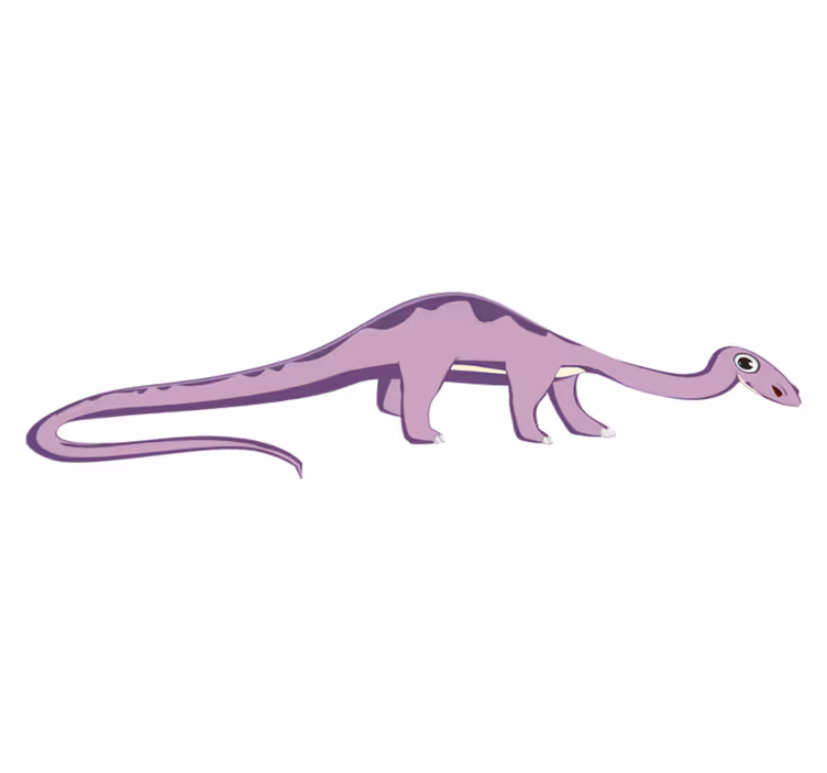 Alfombra vinílica animales dinosaurio amistoso - TenVinilo