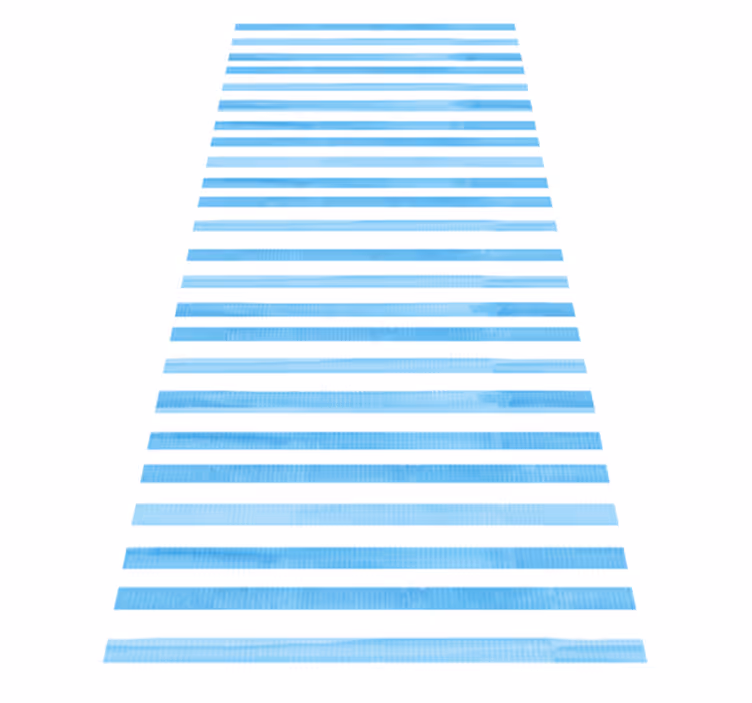 Alfombra vinílica cocina en cuadro texturizado azul - TenVinilo