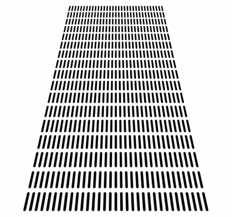 Alfombra vinílica baño líneas minimalistas - TenVinilo
