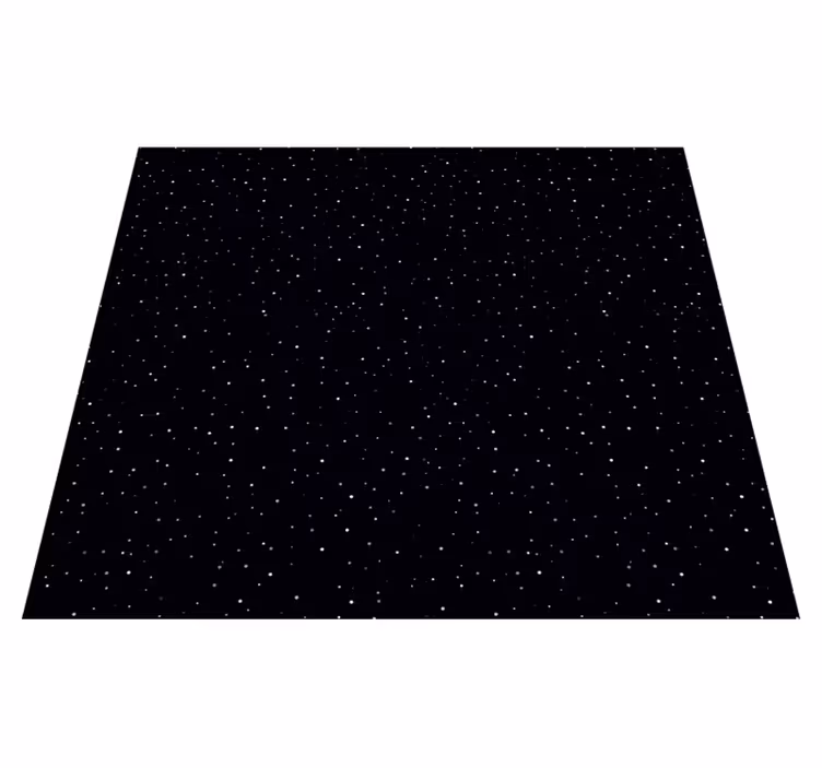 Alfombra vinílica dormitorio cielo estrellado - TenVinilo