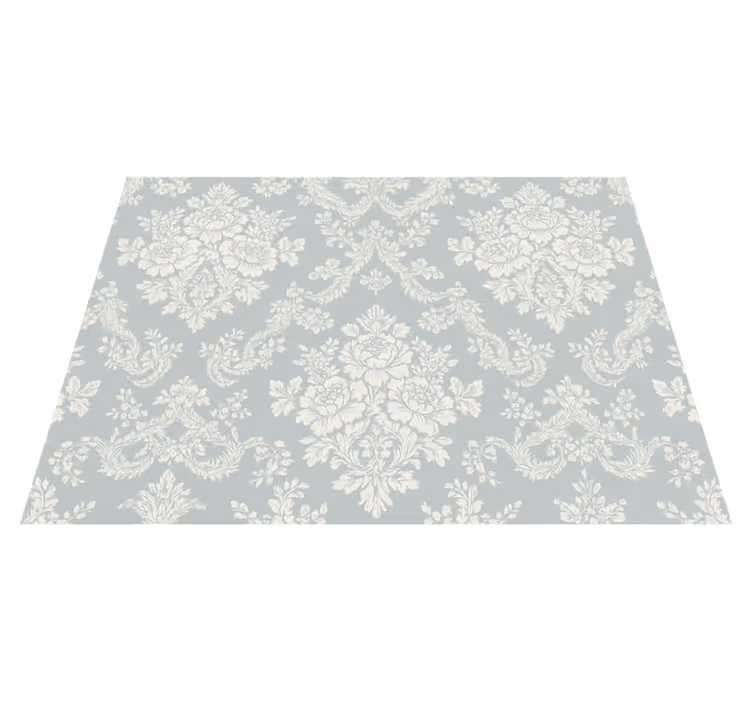 Alfombra vinílica dormitorio estilo vintage - TenVinilo